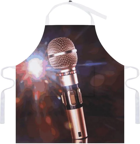 Miniatura 7 de MUSM Delantal para adultos – 27.6 x 31.5 pulgadas, delantales de poliéster resistentes con dos bolsillos grandes, delantal de cocina impermeable