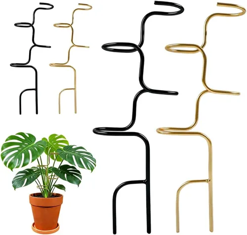Miniatura 5 de Estacas para plantas, 2026 nuevas estacas de soporte para plantas de interior, soportes para escalada de tallo en maceta, soporte alto para plantas