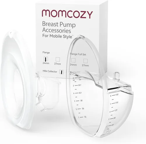 Miniatura 14 de Momcozy Extractor de leche manos libres estilo móvil M6, extractor de leche eléctrico portátil para lactancia materna, ritmo ideal, más leche