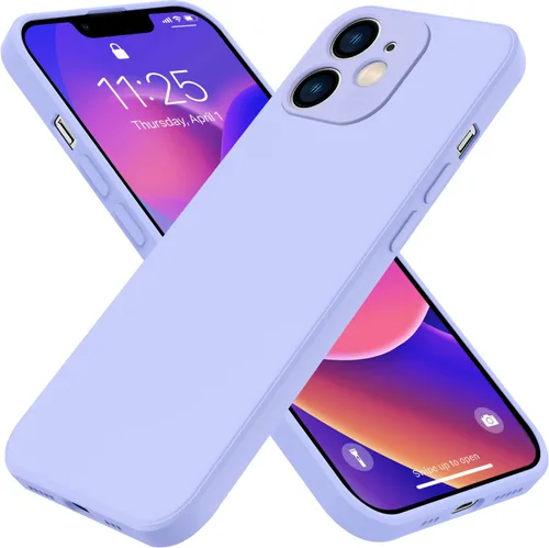 Miniatura 8 de Funda para iPhone 11, funda de goma de gel de silicona líquida, no amarillenta, funda protectora de silicona multicolor, funda protectora Negro