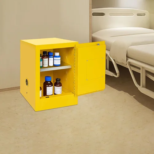 Miniatura 4 de Gabinete de seguridad química industrial, Gabinete de almacenamiento de líquidos inflamables de 4 galones, Gabinete a prueba de explosiones de placa