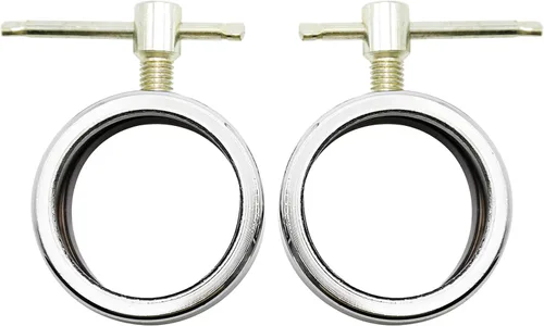 Miniatura 7 de Collares de bloqueo de barra olímpica, 2 piezas, se adapta a abrazaderas de tornillo de barra olímpica de 2 pulgadas, adecuado para entrenamiento