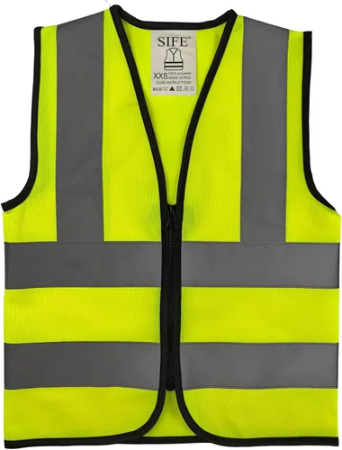 Miniatura 35 de Chaleco de seguridad SIFE para niños de 3 a 12 años, con tecnología compatible 3M, 6 colores - malla y punto Púrpura