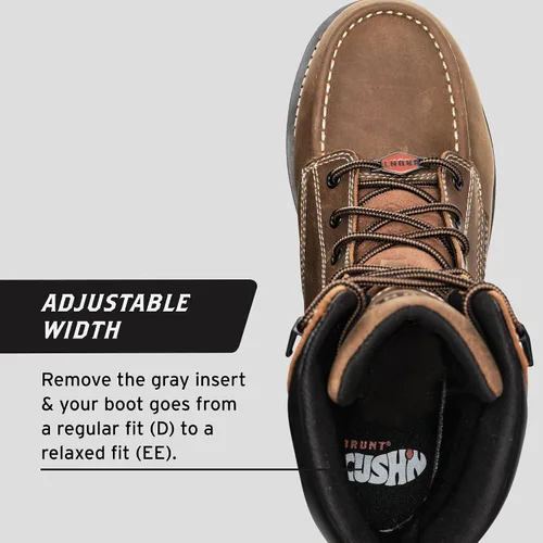 Miniatura 5 de BRUNT Marin Welted (Comp Toe) - 8" Waterproof Safety Toe Wedge Work Boot - Goodyear Welt Construction - EH & ESR Rated - Oil & Slip Resistant