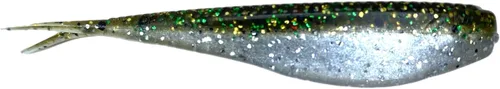 Miniatura 23 de Phat Pak Baits - Micro Drunkin Shad Tiny Fluke Style LiveScope FFS Soft Jerkbait 2.5" 30ct Soft Plastic BFS Bass Fishing Lure Yellow Perch
