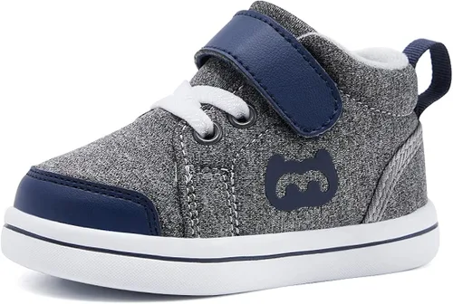 BMCiTYBM Zapatos para bebé niño y niña, suaves, antideslizantes, ligeros, para caminar en el primer paso, 6, 9, 12, 18, 24 meses