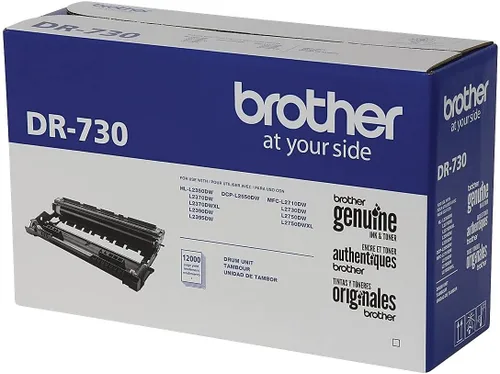 Miniatura 5 de Unidad de tambor original Brother DR730, integración sin costuras, rendimiento de hasta 12,000 páginas, negro (unidad de tambor, no tóner)