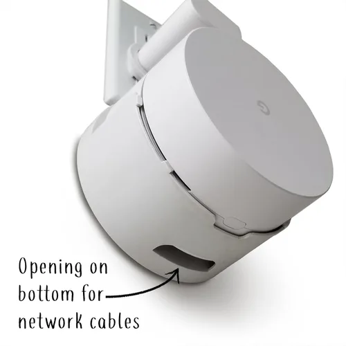 Miniatura 7 de Google WiFi [enchufe rectangular antiguo - no enchufe redondo actual] Soporte de montaje de toma: sin tornillos desordenados (paquete de 2)