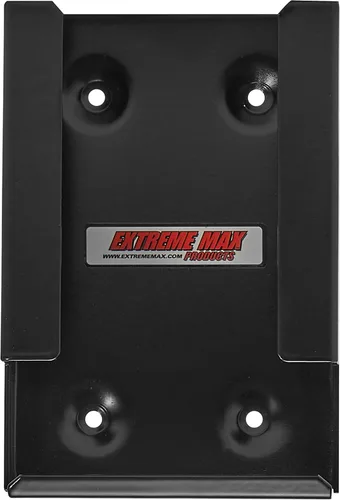 Miniatura 2 de Extreme Max 5001.6148 Dispensador de bujías de aluminio de montaje en pared para remolque de carreras cerrado, tienda, garaje, almacenamiento - negro