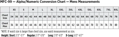 Miniatura 5 de Bulwark mens Fr Concealed Snap-front Lab Coat