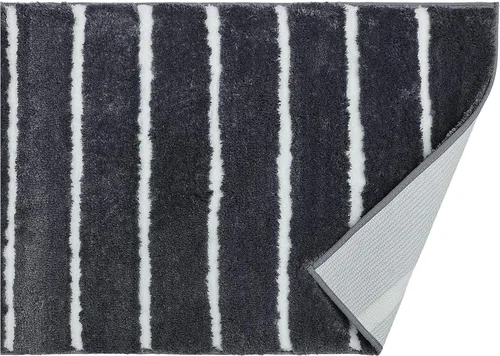 Miniatura 4 de Alfombras de pasillo de baño, de 54 x 21 pulgadas, suave y absorbente, de secado rápido, antideslizante, para ducha, bañera e inodoro, pasillo, 1