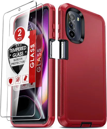 Miniatura 14 de LeYi Funda para Motorola Moto-G-5G-2022: con 2 protectores de pantalla, resistente 3 en 1 MotoG 5G 2022, funda a prueba de golpes para MotoG5G 2022