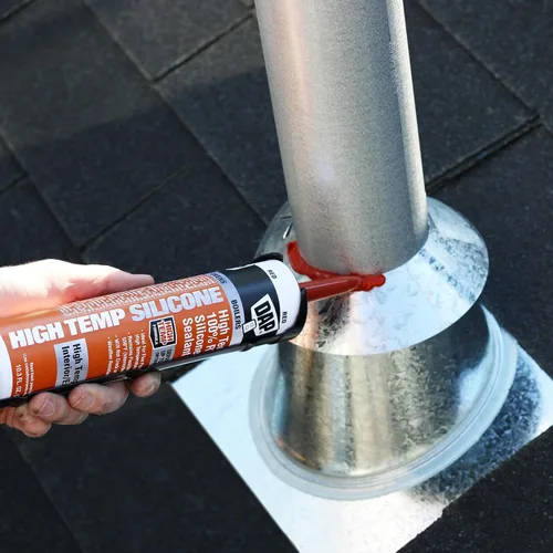 Miniatura 5 de DAP Sellador de silicona 100% RTV de alta temperatura, 10.3 onzas, rojo (7079808013)