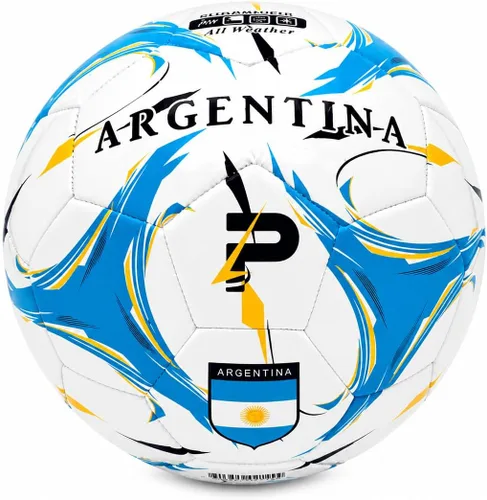 Miniatura 12 de Elite Edition Balón de fútbol – Tamaño 2 3 4 5 – Balón de fútbol de entrenamiento para jóvenes y adultos – Pelota de TPU duradera para exteriores