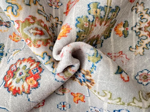 Miniatura 94 de GLN Rugs Traditional Collection - Alfombra de felpilla lavable a máquina, tradicional lavable, antideslizante, alfombra de felpilla de pelo corto