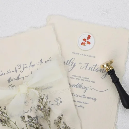 Miniatura 4 de UNIQOOO Sello redondo de cera en blanco de 1 pulgada para invitaciones de boda, cabeza de latón macizo sin grabado, perfecto para invitaciones