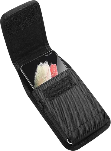 Miniatura 3 de Fundas grandes para teléfono celular vertical de nailon para hombre compatible con OnePlus 15 13 / Motorola Edge/Edge 60 Pro/Pixel 10 9 Pro