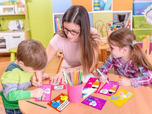Miniatura 3 de JUESMOS Tarjetas de San Valentín para niños, 30 tarjetas divertidas de broma para raspar con calcomanías, tarjetas de felicitación de San Valentín