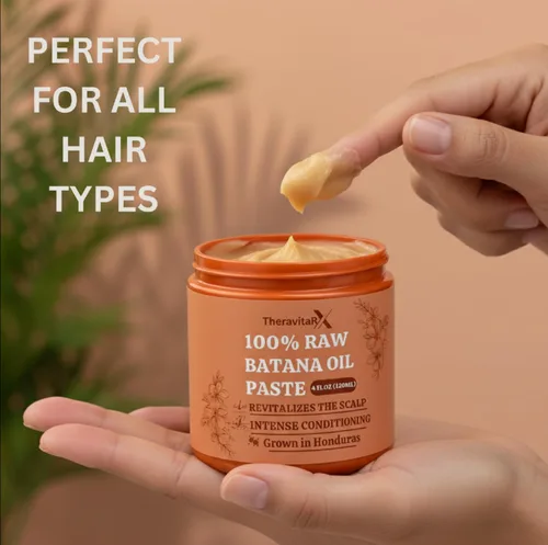 Miniatura 7 de Aceite de batana orgánico para el crecimiento del cabello, 100% puro y prensado en frío, tratamiento natural para el cuero cabelludo y el cabello