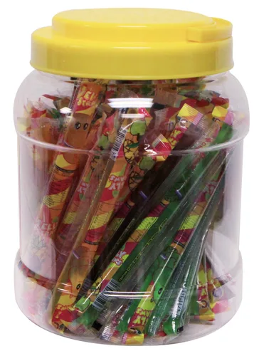 Miniatura 2 de ABC Pajitas de gelatina de frutas "Squeeze it" sin grasa - Surtido (31.7 onzas)