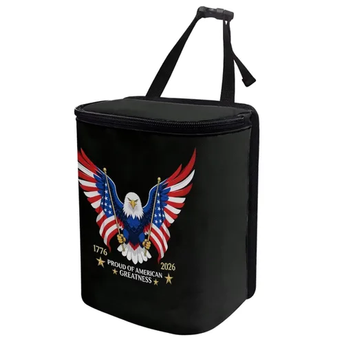 Miniatura 26 de Basurero para automóvil con tapa, bolsa de basura para colgar del automóvil, a prueba de fugas, portátil, papelera, sedán, accesorios