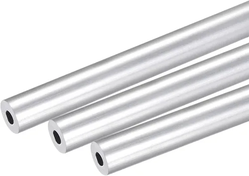 Miniatura 34 de uxcell 6063 Tubo redondo de aluminio 0.315 in OD 0.157 in Diámetro interior 9.843 in Longitud Tubería 3 PC