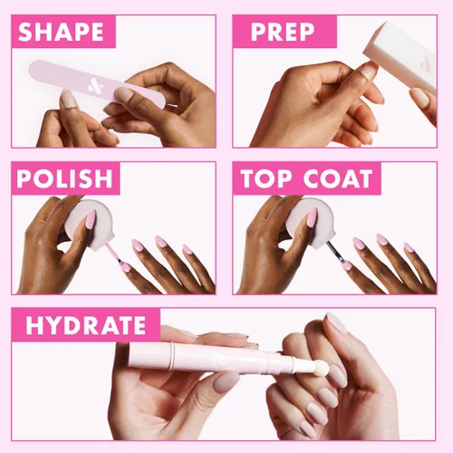 Miniatura 7 de Olive & June Esmalte de uñas de secado rápido Color instantáneo, de secado rápido, a prueba de manchas Fórmula vegana, libre de crueldad, sin 15