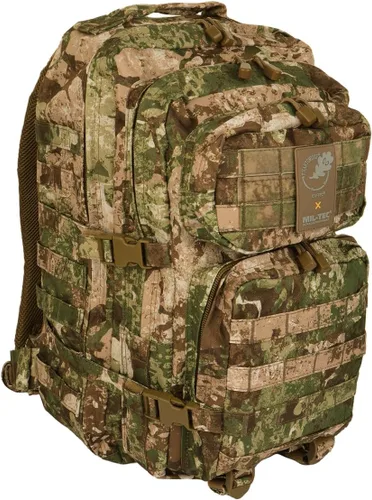 Miniatura 13 de Mochila Mil-Tec USA de asalto grande, capacidad 9.5 gal, militar, para exteriores, Marrón, talla única Coyote