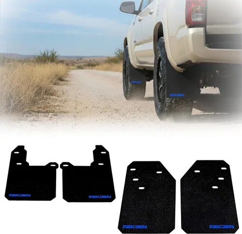 Miniatura 12 de REK GEN Aletas de barro compatibles con Toyota Tacoma Gen3 (2016-2023) - Protectores de barro resistentes para protección todoterreno - Fácil
