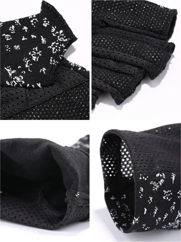 Miniatura 3 de Maxdot Guantes sin dedos para mujer, con protección solar, guantes de conducción de verano, antideslizantes, con protección UV, para exteriores