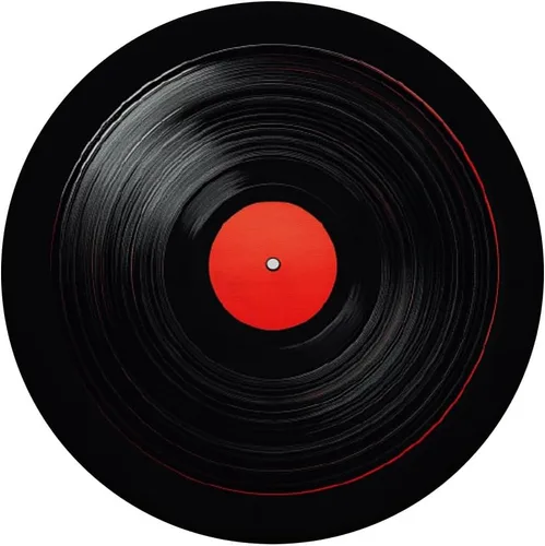 Miniatura 3 de Red Vinyl Record Player Vinyl Collector Retro Music Lover PopSockets Adhesive PopGrip