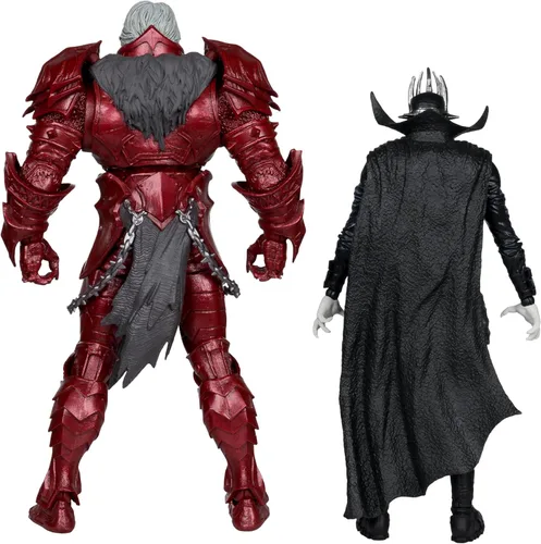Miniatura 4 de McFarlane Toys - DC Multiverse Batman Who Laughs (Knight Armor) & The Merciless (Multiverso Oscuro) Figura de 7 pulgadas y Mega Figura McFarlane