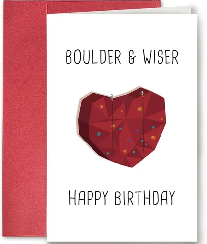 Miniatura 8 de SuperShunhu Tarjeta de poema de cumpleaños para él y ella, tarjeta de cumpleaños romántica para novio, novia, tarjeta de amor de feliz cumpleaños
