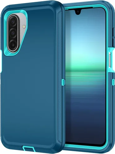 Miniatura 8 de I-HONVA Funda para Samsung Galaxy A17 5G/Galaxy A26 5G, a prueba de golpes, a prueba de polvo y caídas, 3 capas de protección de cuerpo completo
