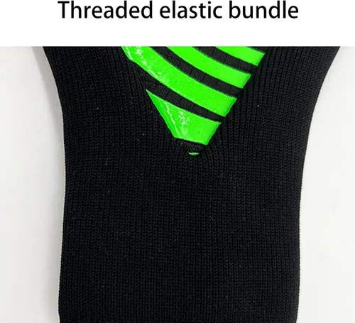 Miniatura 5 de Portero de fútbol con guantes de portero antideslizantes para adultos, hombres/mujeres, guantes de fútbol sin muñeca con agarre fuerte, palmas Azul