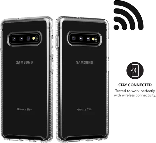Miniatura 5 de Tech 21 - Carcasa protectora para Samsung Galaxy S10 Plus, ultrafina, con protección BulletShield, transparente
