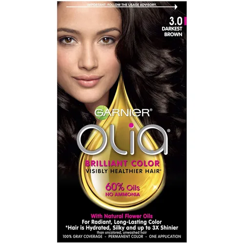 Miniatura 37 de Garnier Olia Tinte de cabello sin amoníaco [5.60] rojo granate medio, 1 unidad 5.6 Rojo granate medio