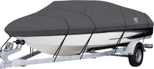 Miniatura 11 de Accesorios clásicos StormPro - Funda resistente para botes, se ajusta a botes de 17 pies - 19 pies de largo x 102 pulgadas de ancho