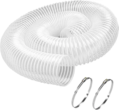 Miniatura 21 de PVC Dust Collection Hose 2.5" x 10',Black
