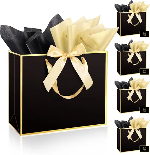 Miniatura 10 de Ethhqu Bolsas de regalo grandes con asas