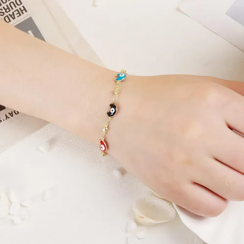 Miniatura 3 de Long tiantian Hand Chain Bracelet Gold Bracelets for Women Link Chain Bracelets Trendy Finger Ring Slave Bracelet Jewelry Gifts