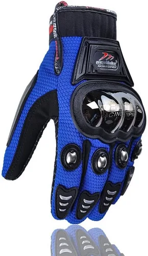 Lorsoul Guantes de acero para motocicleta con nudillos y accesorios para montar en bicicleta, tácticas de carreras de combate de entrenamiento de