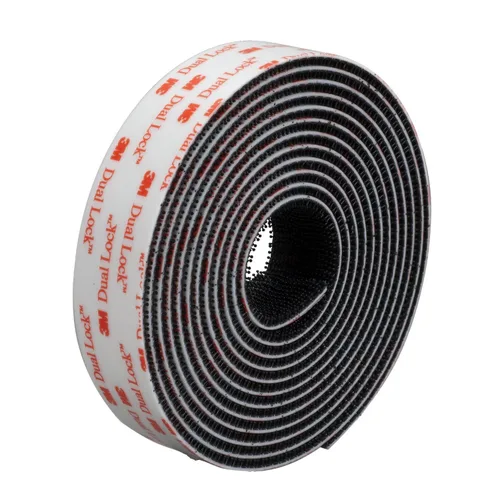 Miniatura 2 de 3M Dual Lock Tipo 400 Cierre con Cierre Reclosable, 1/2 pulg. x 10 pies (negro)