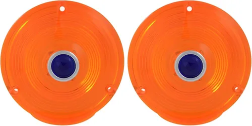 Miniatura 3 de GG Grand General 80377 Light (lente roja con borde Cr y punto azul para combinación de 4 pulgadas) (paquete de 2)