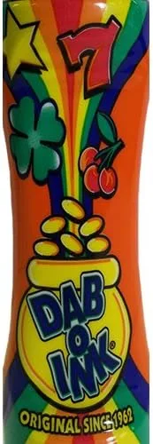 Miniatura 2 de Dab-O-Ink Una docena de 3 oz Orange Bingo Dauber