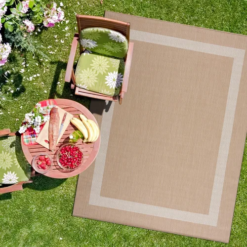 Miniatura 49 de CAMILSON Alfombra para exteriores, alfombras modernas para patios interiores y exteriores, tapetes de cocina y pasillo, alfombra lavable para porche