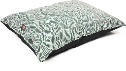 Miniatura 30 de Majestic Pet Cama rectangular para perros tamaño mediano, lavable, cama antideslizante y cómoda para mascotas, cama para jaula para perros, almohada