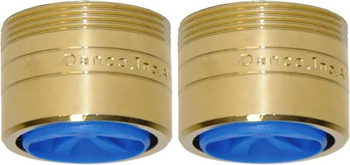 Miniatura 6 de Danco, Inc. 10477 DANCO Company 9D000010477 Aireador de grifo Dual T BN de 15/16 pulgadas, 1 unidad (paquete de 1), níquel cepillado