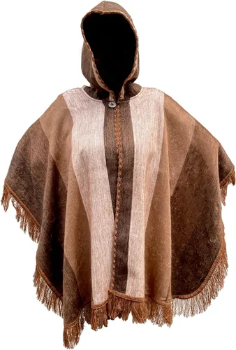 Miniatura 3 de Poncho de alpaca súper cómodo