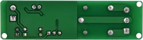 Miniatura 9 de 1 temporizador de 12 V CC e temporizador ajustable de apagado e interruptor de tiempo de relé de sincronización de 1 a 10 segundos 2.661 x 0.756 in